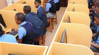 Yinkyem School Computer Room Pic