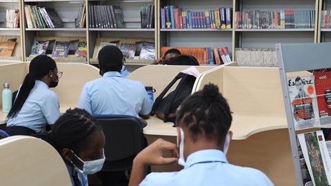 Yinkyem School Library Pic